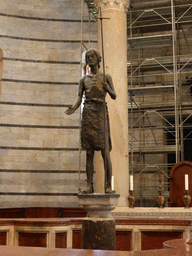 Sculpture of St. John the Baptist at the Baptistry of St. John