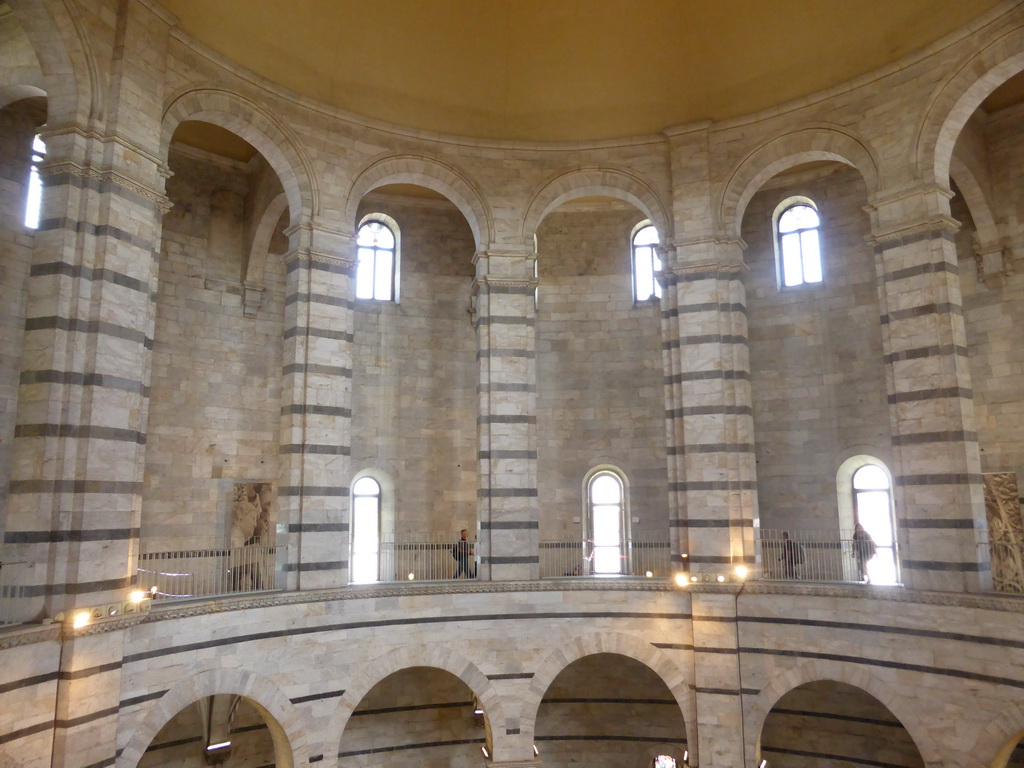 The upper floor of the Baptistry of St. John