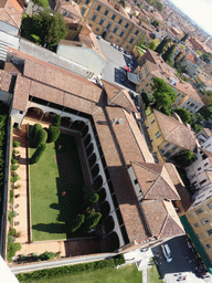 The Museo dell`Opera del Duomo museum, viewed from the Leaning Tower of Pisa