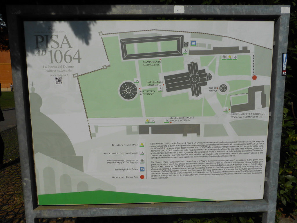 Information on the Piazza del Duomo square