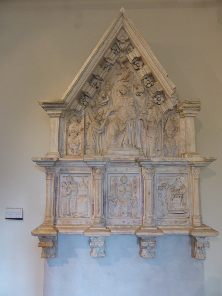 Relief at the Museo dell`Opera del Duomo museum