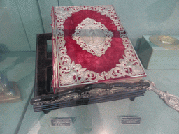 Book at the Treasury of the Pisa Duomo cathedral at the Museo dell`Opera del Duomo museum