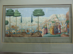 Painting of the crossing of the Red Sea, at the Museo dell`Opera del Duomo museum