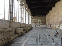 Tombs at the Camposanto Monumentale cemetery