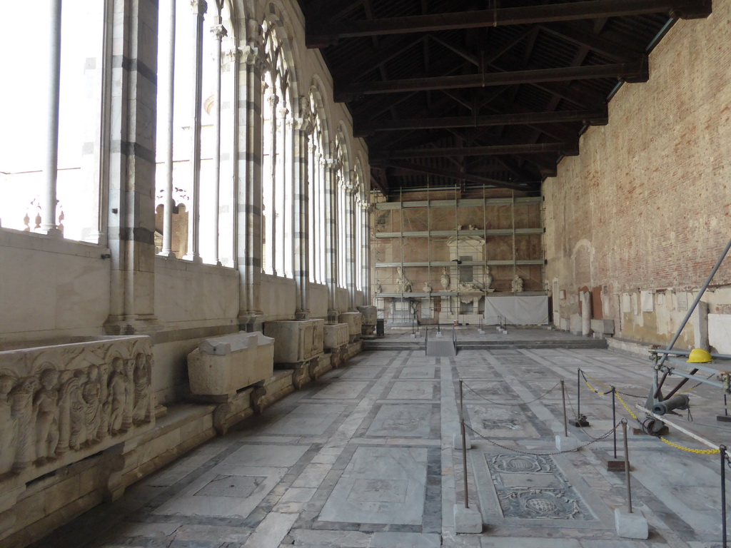 Tombs at the Camposanto Monumentale cemetery