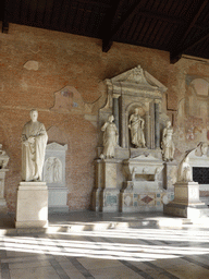 Tombs and statues at the Camposanto Monumentale cemetery