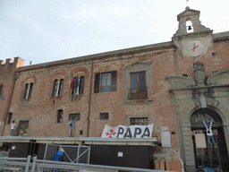 Front of the Museo delle Sinopie museum at the Piazza del Duomo square