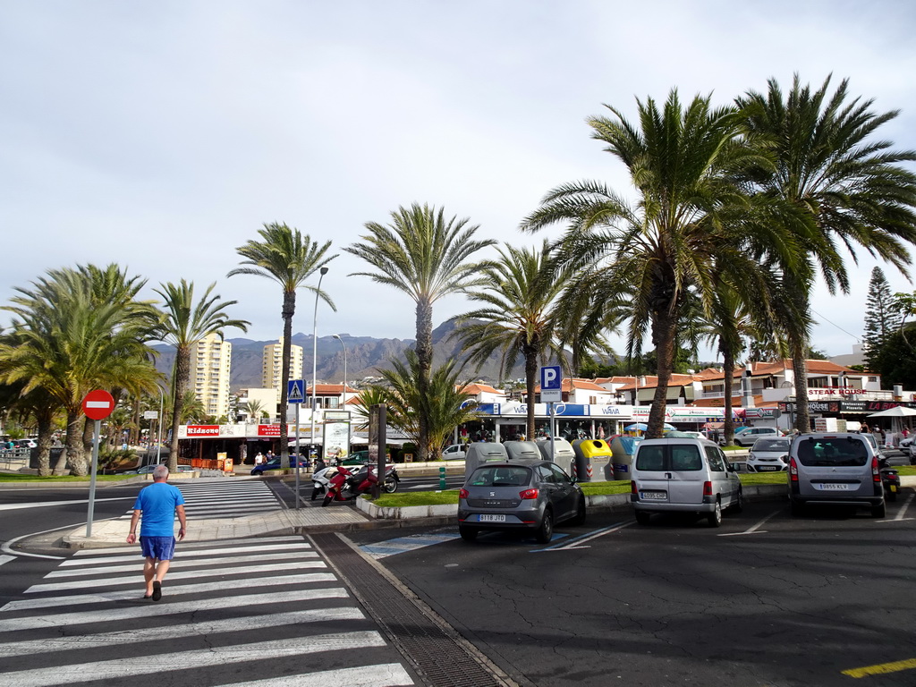 The Avenida Santiago Puig street