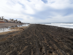 Southwest side of the Playa Honda beach