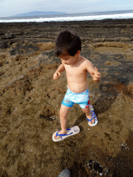 Max at the Playa Honda beach