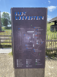 Map of Loevestein Castle