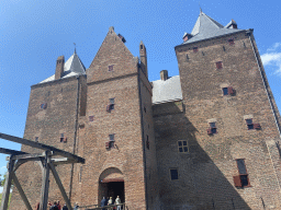 Southeast facade of Loevestein Castle, viewed from the main square