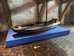 Boat at the `Denkend aan Water` exhibition at the Top Floor of Loevestein Castle