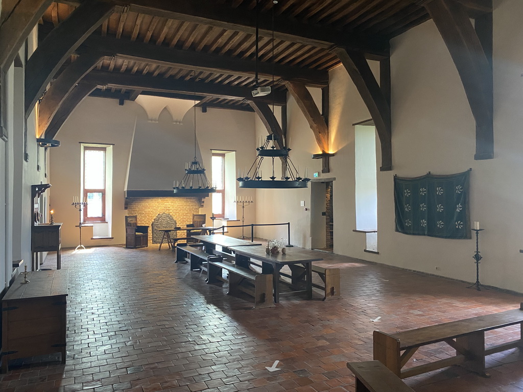 Interior of the Hall at the Middle Floor of Loevestein Castle