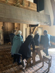 Interior of the Kitchen at the Ground Floor of Loevestein Castle