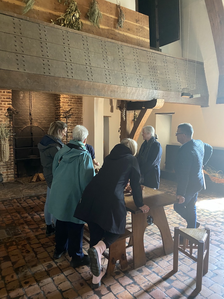 Interior of the Kitchen at the Ground Floor of Loevestein Castle