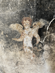 Wall painting at the Suburban Baths at the Pompeii Archeological Site