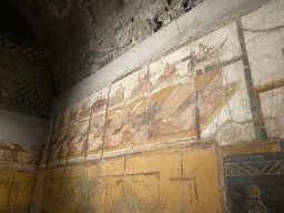 Wall paintings at the Suburban Baths at the Pompeii Archeological Site