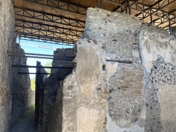 Walls at the House of the Sailor at the Pompeii Archeological Site