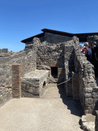 Walls at the House of the Sailor at the Pompeii Archeological Site