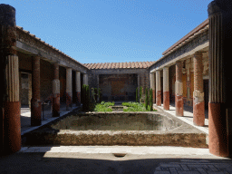 Main Atrium of the House of the Dioscuri at the Pompeii Archeological Site