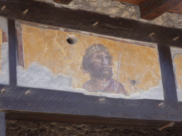 Fresco at the Fullery of Stephanus at the Pompeii Archeological Site