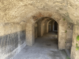 Catacombs at the north side of the Amphitheatre at the Pompeii Archeological Site