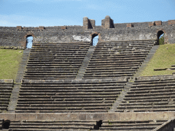 Grandstands at the Amphitheatre at the Pompeii Archeological Site