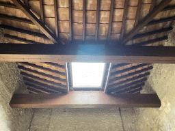 Wooden roof at the House of Menander at the Pompeii Archeological Site