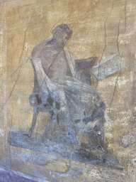Wall painting at the House of Menander at the Pompeii Archeological Site