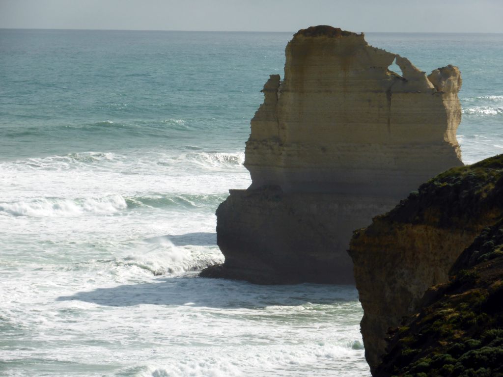The most eastern rock of the Twelve Apostles rocks, viewed from the top of the Gibson Steps