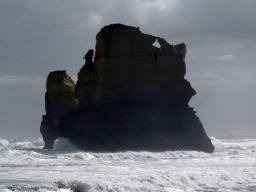 The most eastern rock of the Twelve Apostles rocks, viewed from the beach below the Gibson Steps