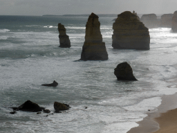 The Twelve Apostles rocks at the northwest side, viewed from the Twelve Apostles viewing point