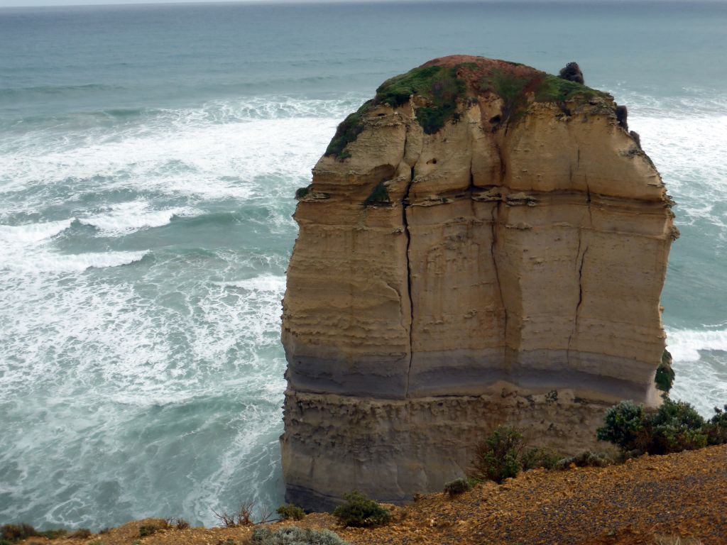 Middle rock of the Twelve Apostles rocks, viewed from the Twelve Apostles viewing point