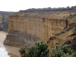 The Twelve Apostles viewing point on top of the cliff