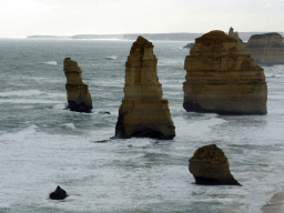 The Twelve Apostles rocks at the northwest side, viewed from the Twelve Apostles viewing point
