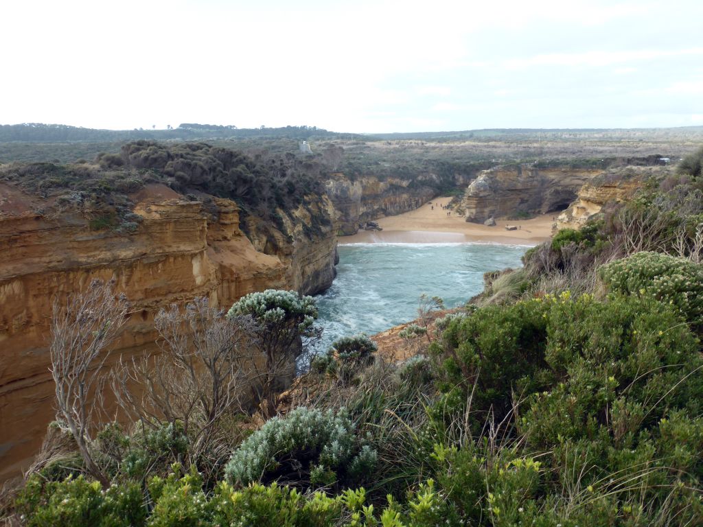 The Loch Ard Gorge, viewed from the viewing point at the south side