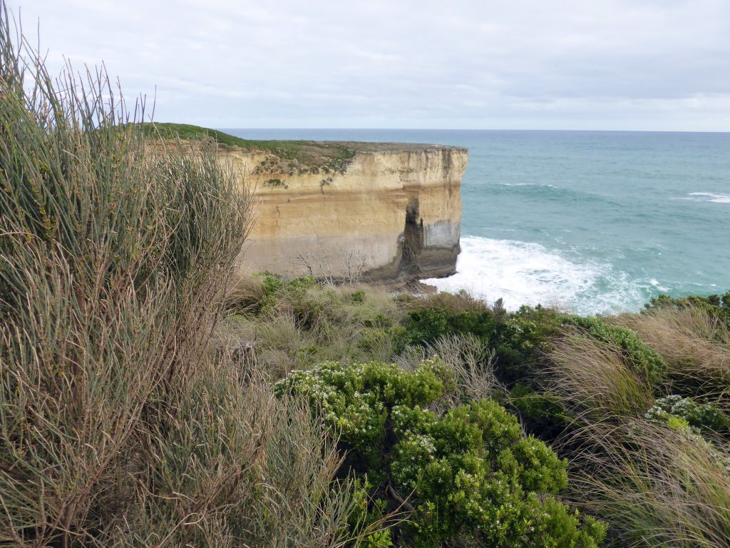 The Island Arch, viewed from the viewing point at the south side of the Loch Ard Gorge