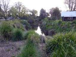 The Barongarook Creek, viewed from a parking place along the Princes Highway in Colac
