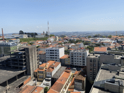 The east side of the city with the Igreja Paroquial do Bonfim church, viewed from our room at the Hotel Vila Galé Porto