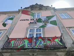 Facade of the Junta de Freguesia do Bonfim building at the Campo 24 de Agosto square