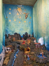 Nativity at the left aisle of the Igreja de Santo Ildefonso church