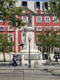 Monument to King Dom Pedro V at the Praça da Batalha square