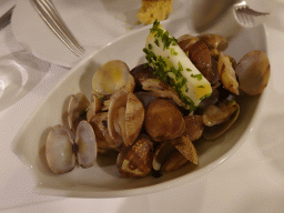 Seafood at the Abadia do Porto restaurant