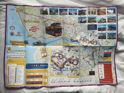 Map of the sightseeing tours through Porto and Niva Vila de Gaia