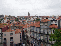 The Igreja de São Bento da Vitória church, the Portuguese Centre of Photography and the Torre dos Clérigos tower, viewed from the north side of the Terreiro da Sé square