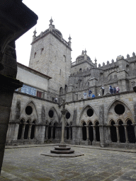 Inner Square and towers of the Porto Cathedral, viewed from the Cloister