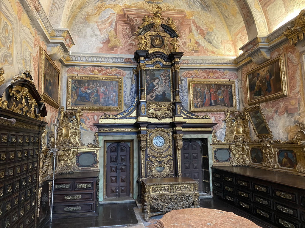 Interior of the Sacristy of the Porto Cathedral