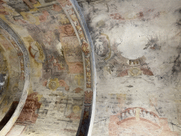 Fresco at the ceiling of the Sacristy of the Porto Cathedral