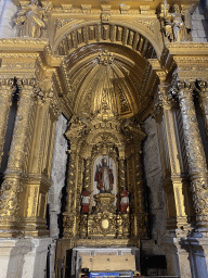 Altar at the south transept of the Porto Cathedral